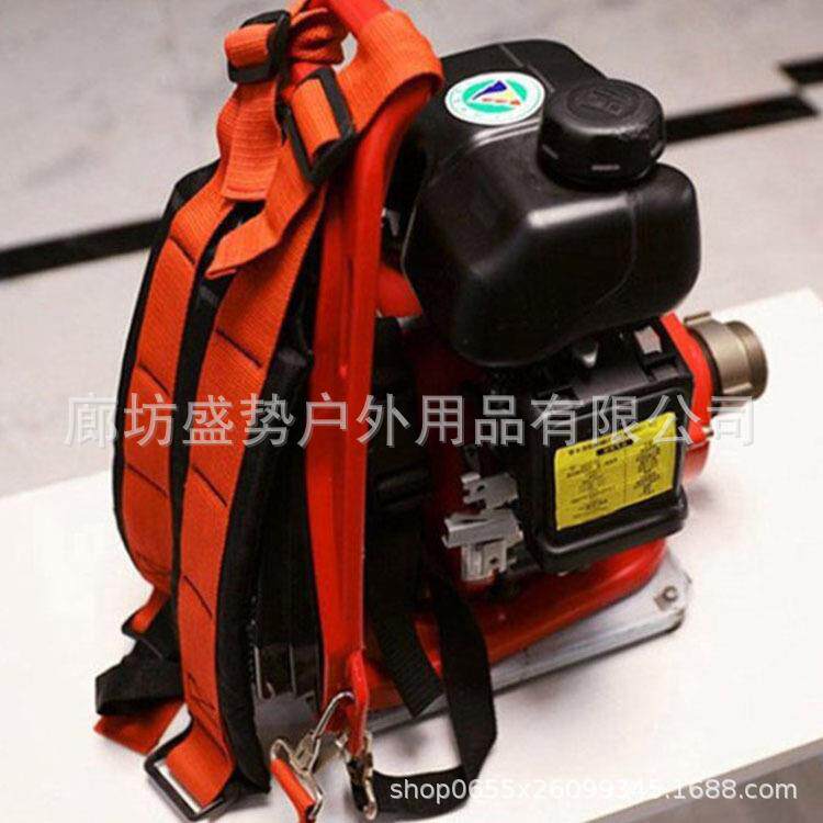 森林草原火灾扑救抽水泵野外便携式灭火水泵风冷汽油机高压泵