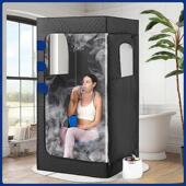 新产品汗水房多边形汗水箱全身可折叠家用汗水箱桑拿房蒸汽箱蒸汽
