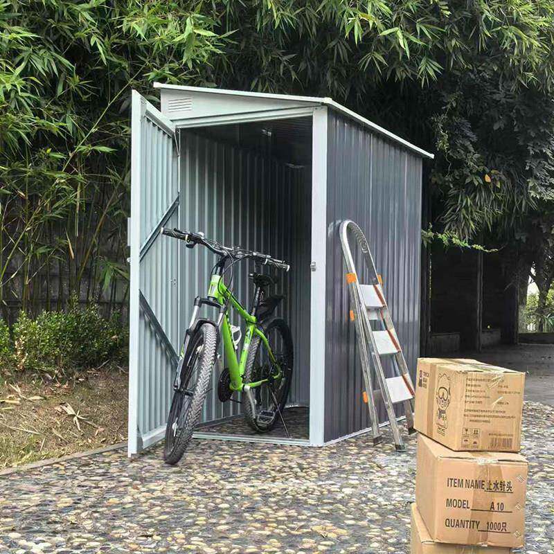 简易房组装室外花园庭院室外庭院临时移动组合房储存铁屋工具房
