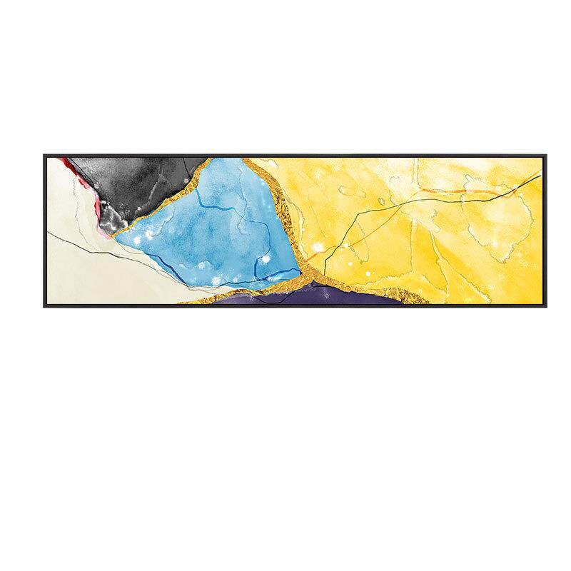卧室床头画客厅装饰画沙发背景壁画色块抽象画油画家居北欧挂画