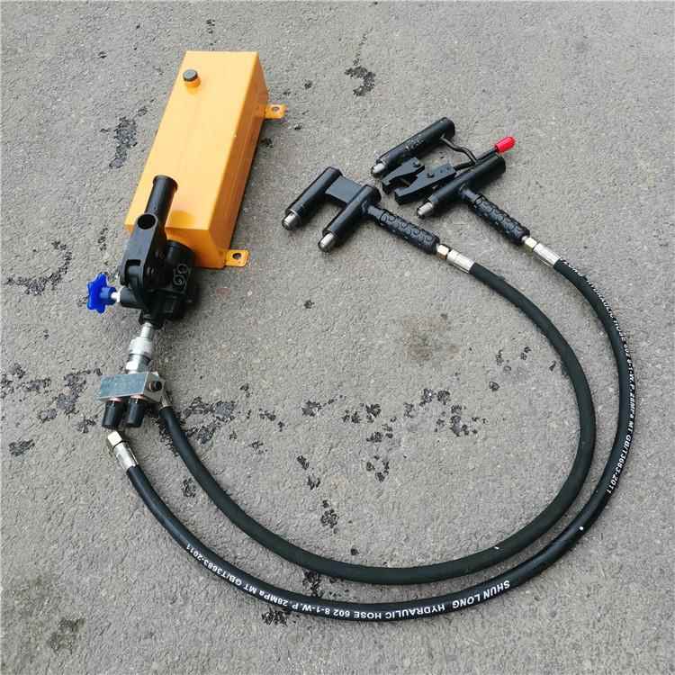 YBX60液压拔销器提速道岔滑床板单头尖轨拔销器双头销钉拔出器