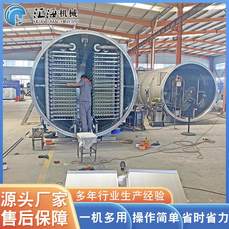 水果类冷冻烘干机 宠物粮真空冻干机 中药虫草真空冷冻干燥机