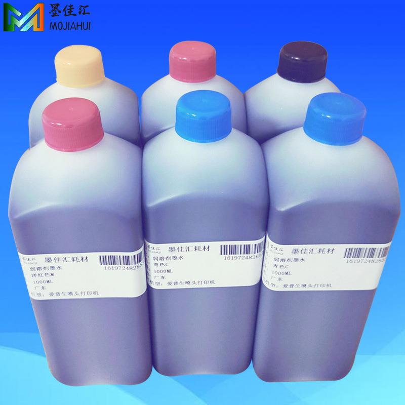 墨颂R390户内弱溶剂墨水兼容爱普EPSRX680打印机弱溶剂墨水