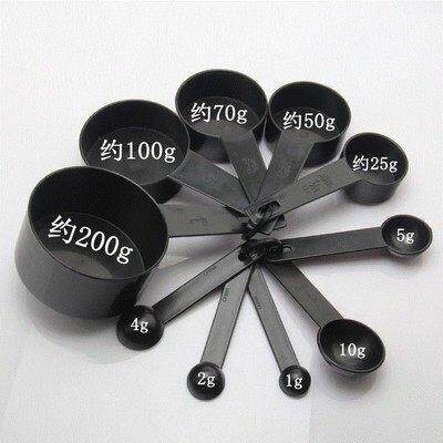 彩色烘焙量勺量杯勺子奶粉勺子10件套 Measuring Cups Spoon