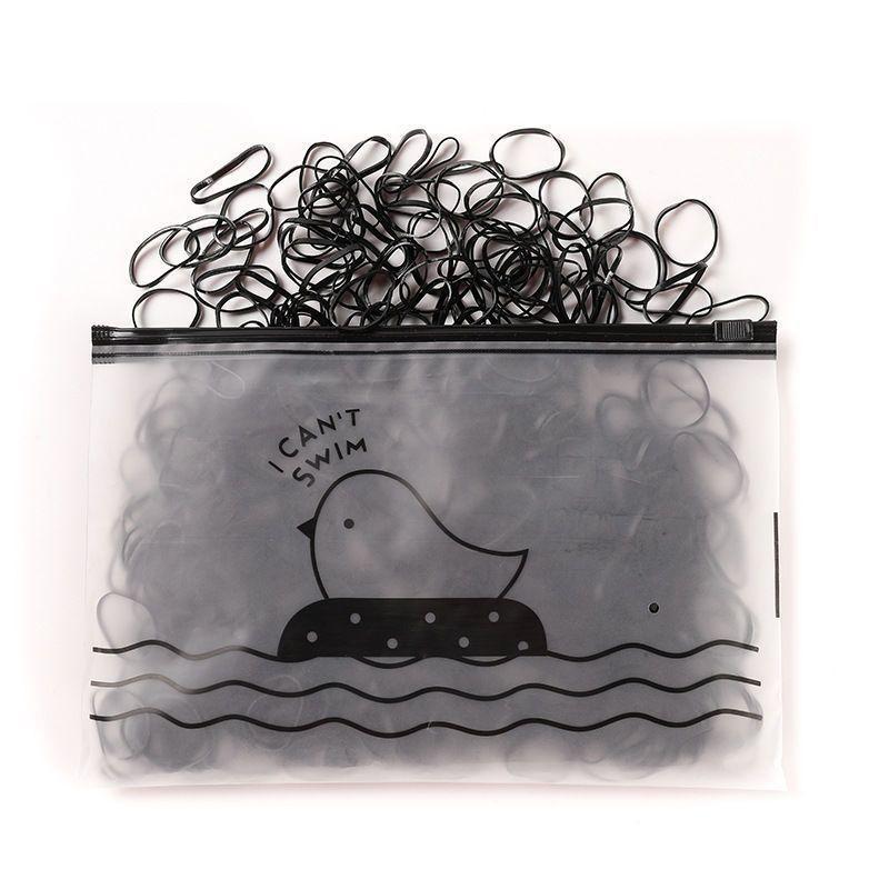 皮筋黑发日本香风加厚头绳发饰