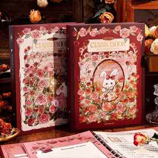 高颜值同学录小学生六年级毕业成长纪念册2024新款小众高级感初中男孩通讯录创意ins风留言签名本女生活页本