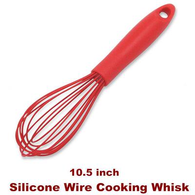 Silicone Wire Cooking Whisk Non Scratch Cooking Utensil