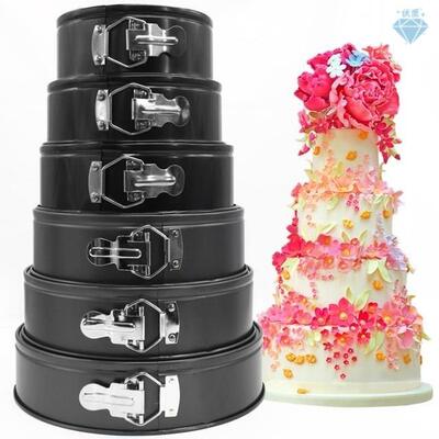 Non-Stick Spring form Round Cake Tins Tray Cake Pan Bakeware