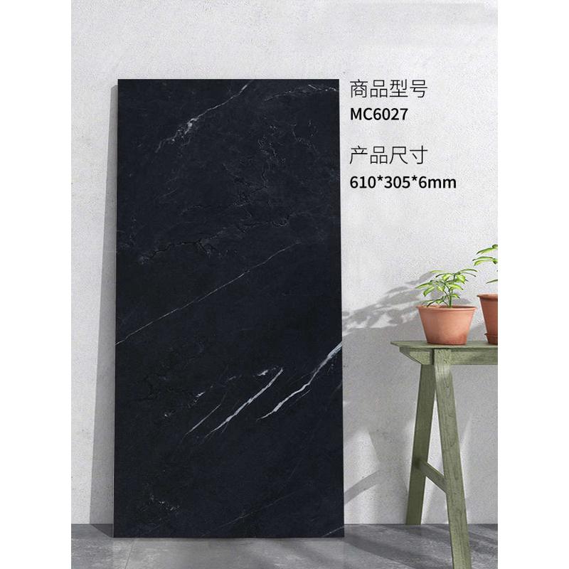 个性大理石纹商业空间spc石晶防水地板pvc石塑卡扣式展厅6mm加厚