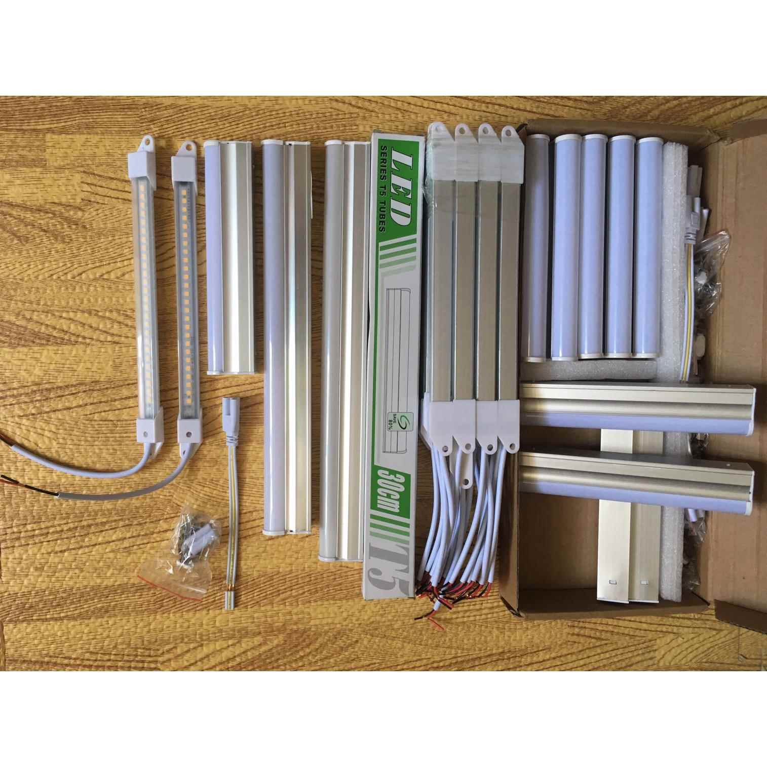 LED日光灯管酒柜0.1m橱柜灯0.2米T5超短灯条木玻璃展柜书柜衣柜子