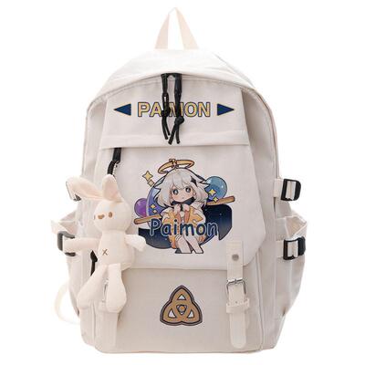 Genshin Impact Anime Cosplay Students School Bag Backpack Kl
