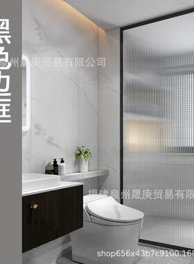 浴室玻璃铁艺屏风关隔断简餐厅厨房约无屏卧室玄遮挡风装饰格挡