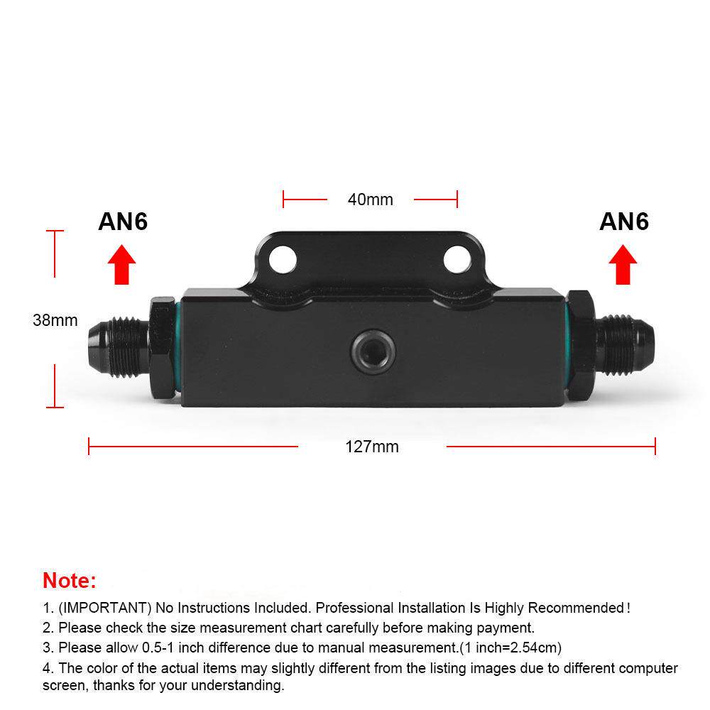 汽车改装铝燃油滤器内嵌过式6ABX102545制滤清器带N1/8NPT接口