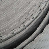 定制工业吸油棉灰色吸油卷实验室海事船舶化工压点万用型吸附棉卷