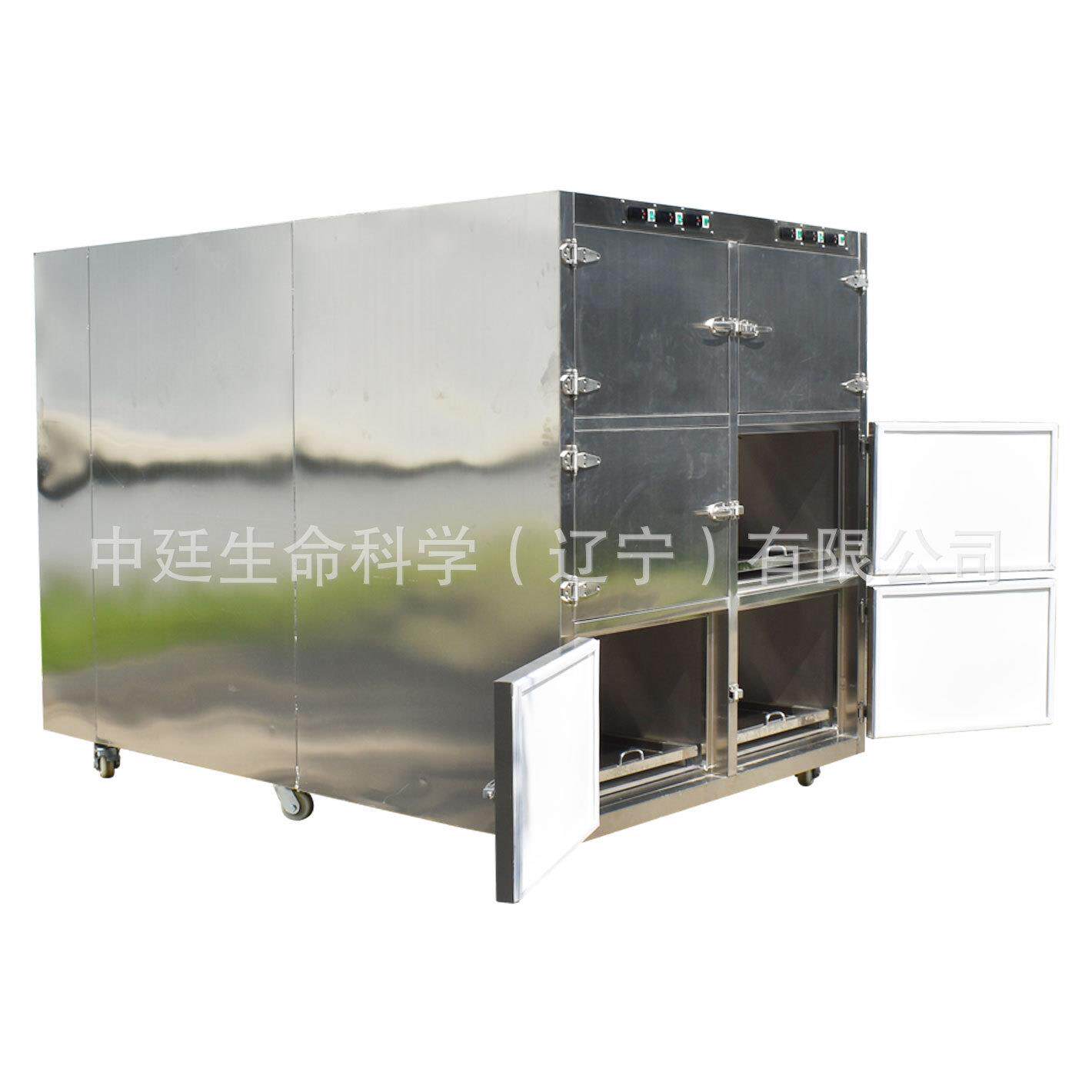 MorgueFreezer现货死人冰棺太平间遗体冷冻储存6具尸体冷藏箱