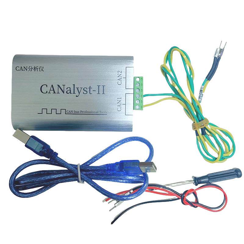 专业版CAN盒替代创芯科技周立功can盒新能源CAN卡USBCAN分析仪