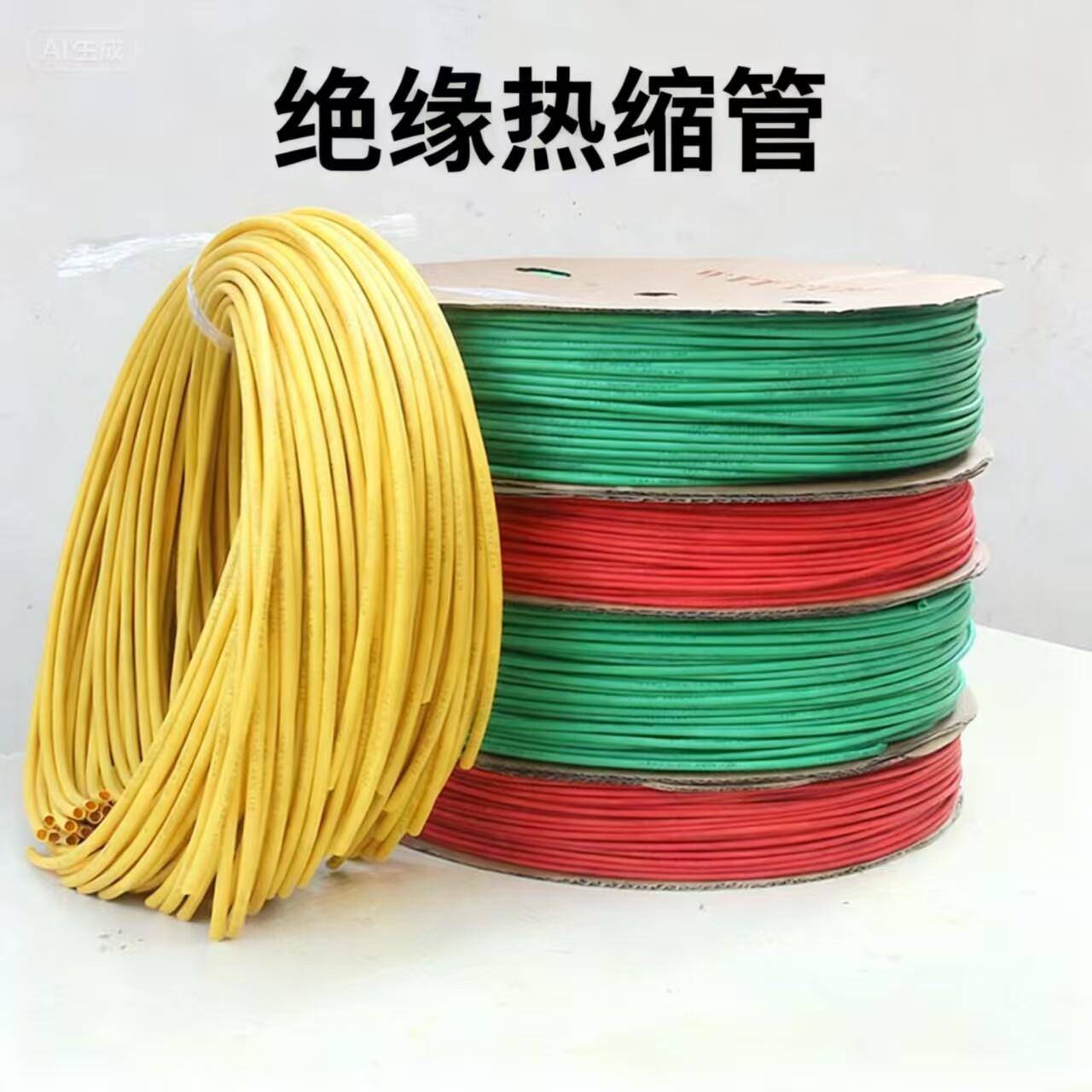 热缩管绝缘套管电工电线接线保护电缆热熔管加厚彩色防水套管