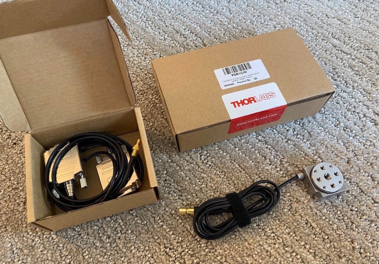Thorlabs PDR1C/M 紧凑型 ORIC 旋转台，