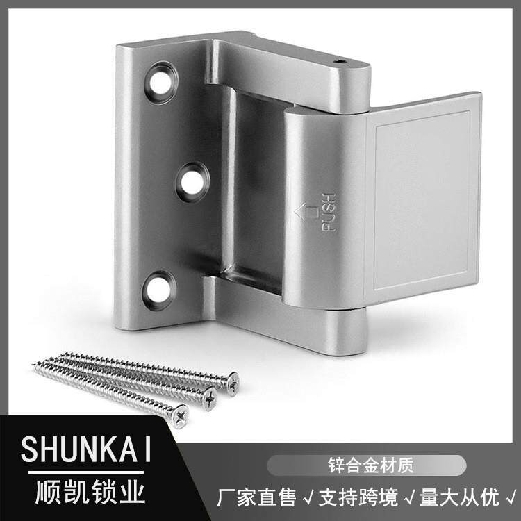 跨境美式门锁扣酒店公寓宾馆门扣门栓门链房门搭扣锌合金防盗扣
