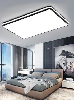 客厅灯2019年新款长方形家用大气现代简约卧室超薄led灯具吸顶灯