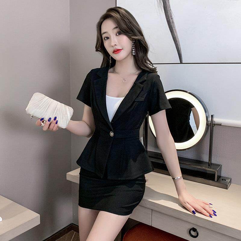 足浴技师工作服新款性感气质套装女上班高级足疗店SPA按摩养生馆