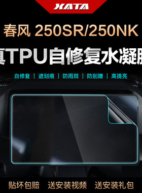 250NK 250SR MY22 赛道版 仪表盘膜改装屏幕防刮高清保护贴膜