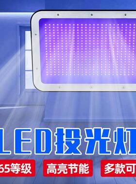 led投光灯30W室内多角度UV紫光灯防水酒吧舞台氛围营造紫色投光灯