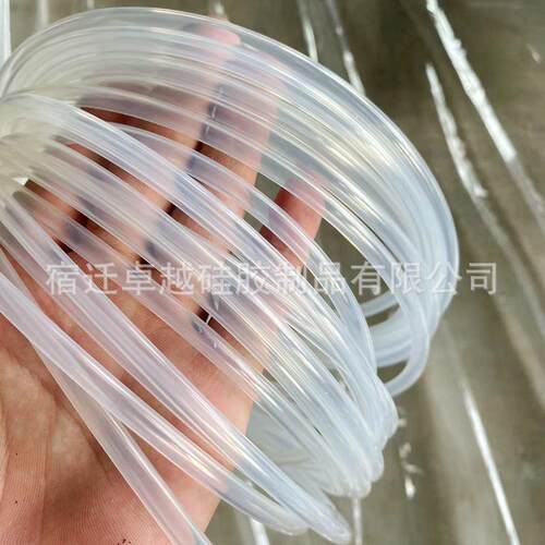 厂家现货高透明食品级硅胶管高透奶瓶吸管饮水机水杯吸管
