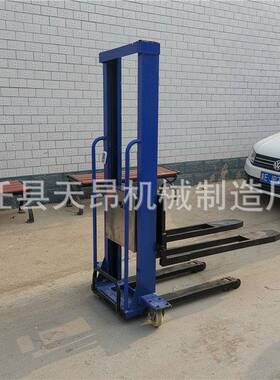 定制随车叉车300500公斤1吨便携式自体搬运登堆车油桶搬运车