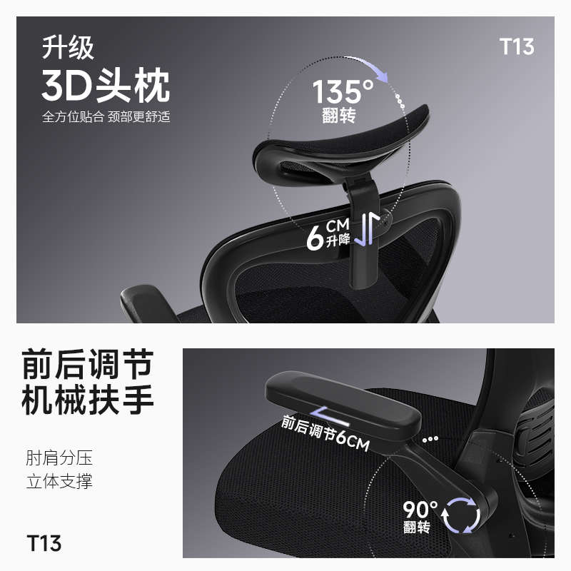 电脑椅久坐家用办公椅学生宿舍电竞椅人体工学学习椅舒服椅子外贸