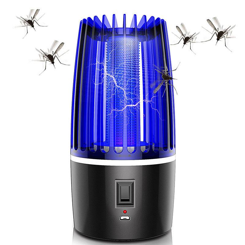 LED Mosquito Killer Lamp Bug Zapper Insect Swatter Trap Flie - 实物图