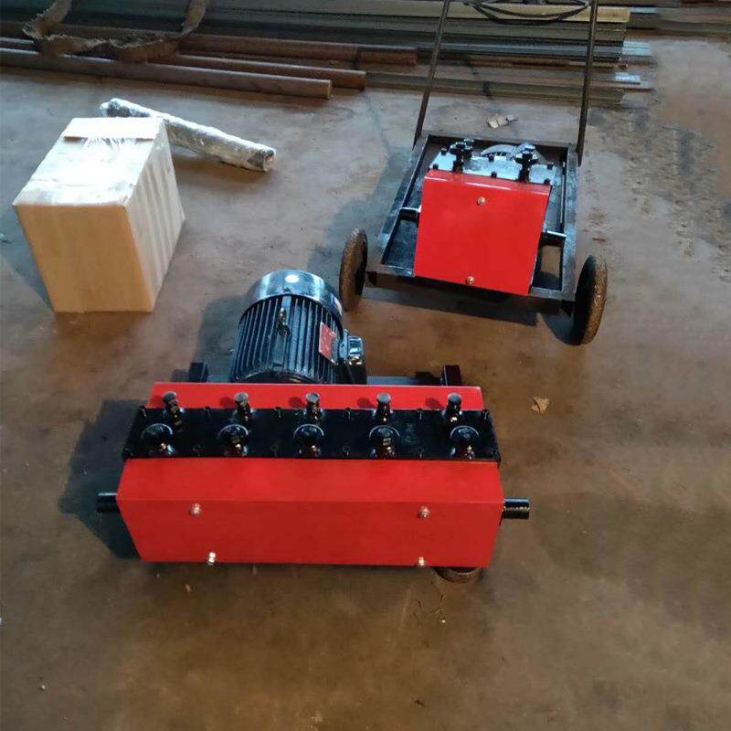 建筑钢绞线穿束机200米桥梁孔道钢绞线穿束机7.5KW电动穿线机图片