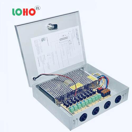 原装12V3A5A10A15A20A30A40A4路9路18路开关电源自恢复集中供电箱