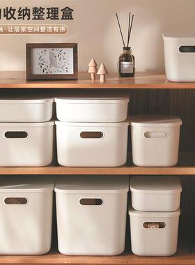Desktop Storage Box with Lid for Home Kitchen Organization,