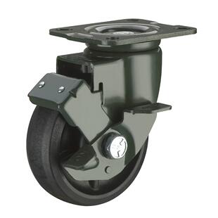 1A50 荣01A 01AP带双刹车向工业向脚轮J万05S 6寸耐高温尼龙J05S