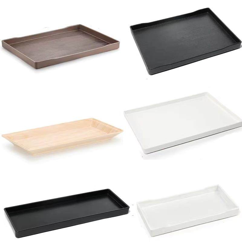 耐摔木纹托盘酒店宾馆托盘长方形水杯客房茶盘塑料收纳盘防滑托盘,餐饮具,餐用托盘,淘宝优惠券,粉丝福利购,淘宝优惠卷