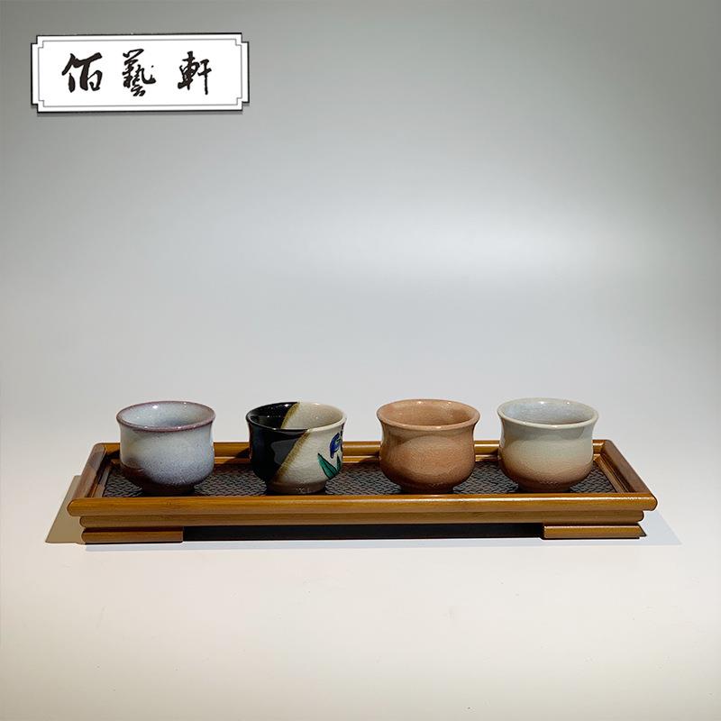 佰艺轩东阳竹编竹丝茶盘茶端茶盘厂家直销