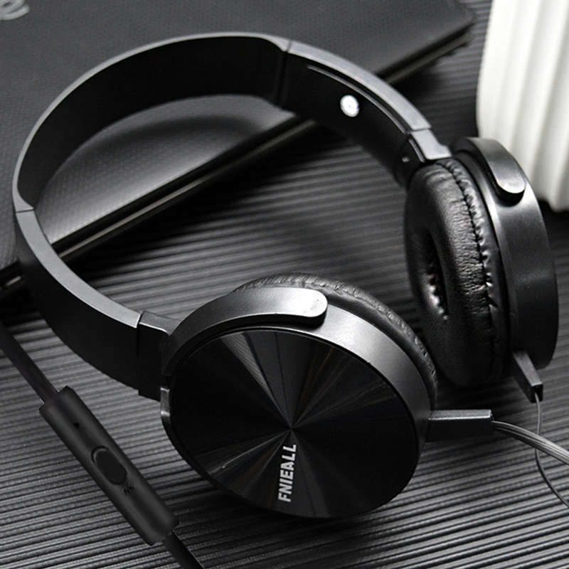 重低音头戴式耳麦耳机有线手机电脑通用男女生带麦音乐带麦耳麦