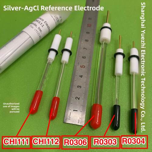 上海辰华 CHI111银-氯化银参比电极 Ag/AgCl参比电极 可开票
