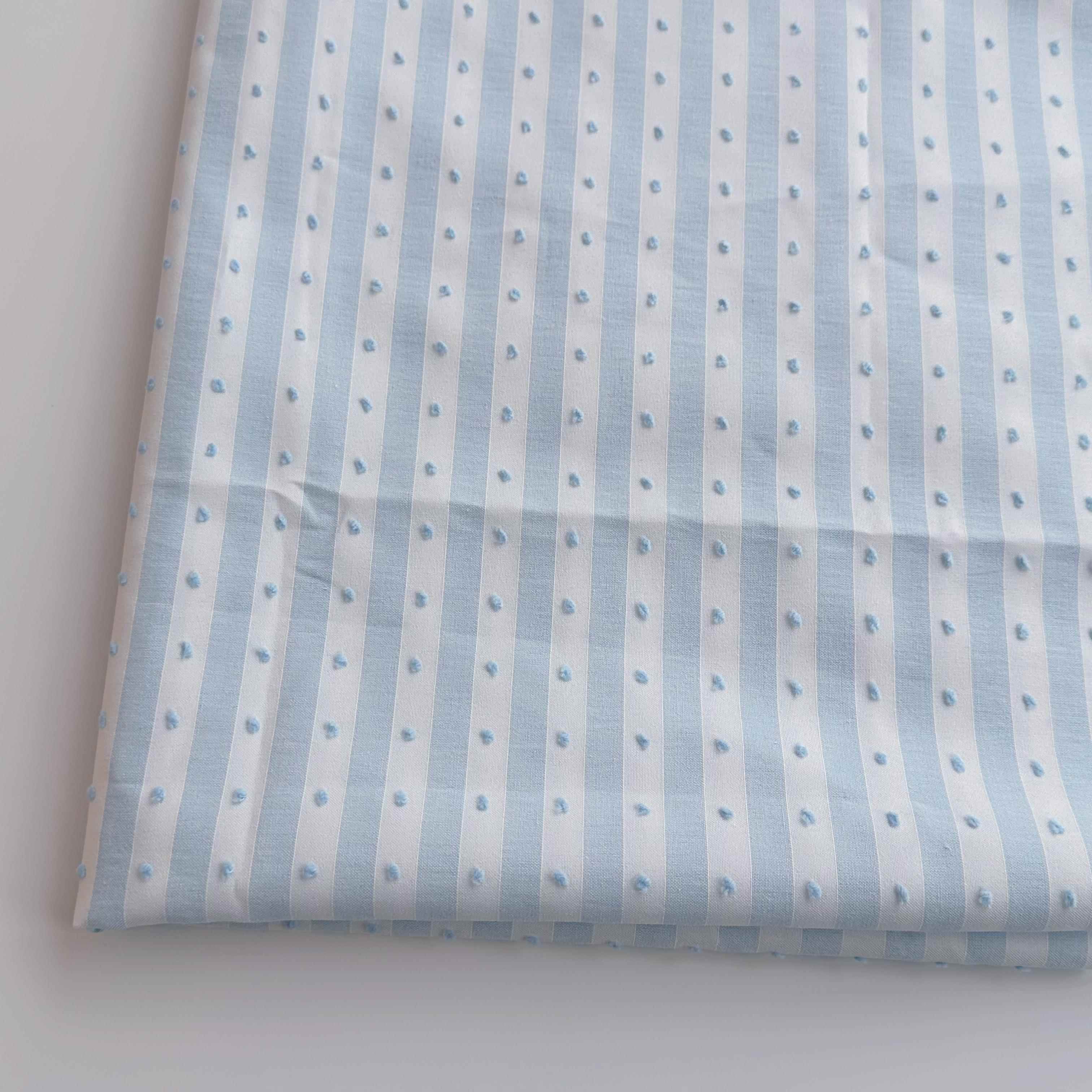 韩系点点花色织涤棉面料娃衣童装女装连衣裙窗帘包包diy发圈布料