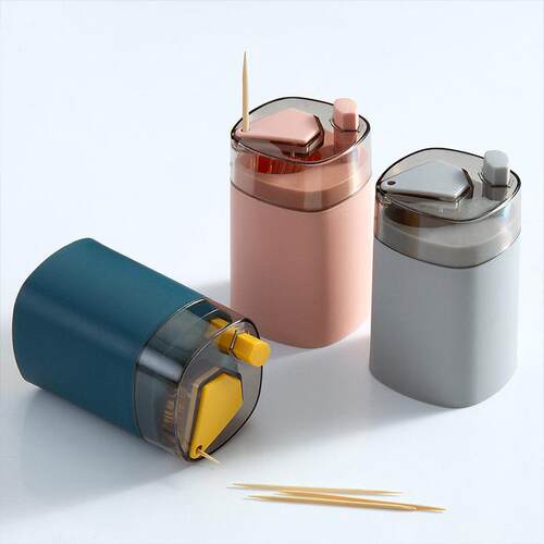 High-end Automatic Pop-up Toothpick Holder - Stylish, Portab