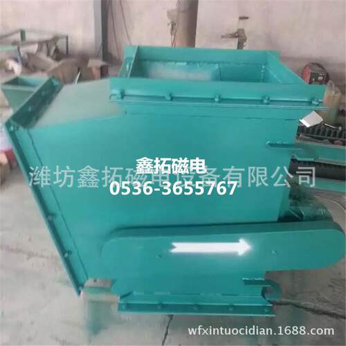 强磁管道粉体除铁器管道式除铁器永磁自动除铁器管道自卸式除铁器