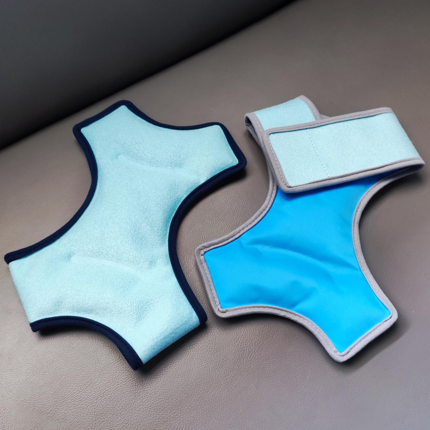 踝关节冷热敷冰袋可重复用足部护踝冷热敷一体式降温冰袋现货