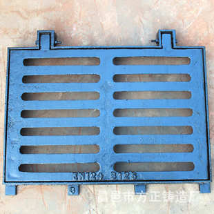 *500井盖300沟雨水下水道地沟盖板方形篦子排水沟盖板铁球墨铸铁