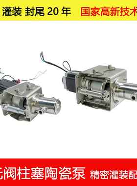 X36-1无阀柱塞陶瓷泵多列式灌装机直线灌装机小剂量精密灌装设备