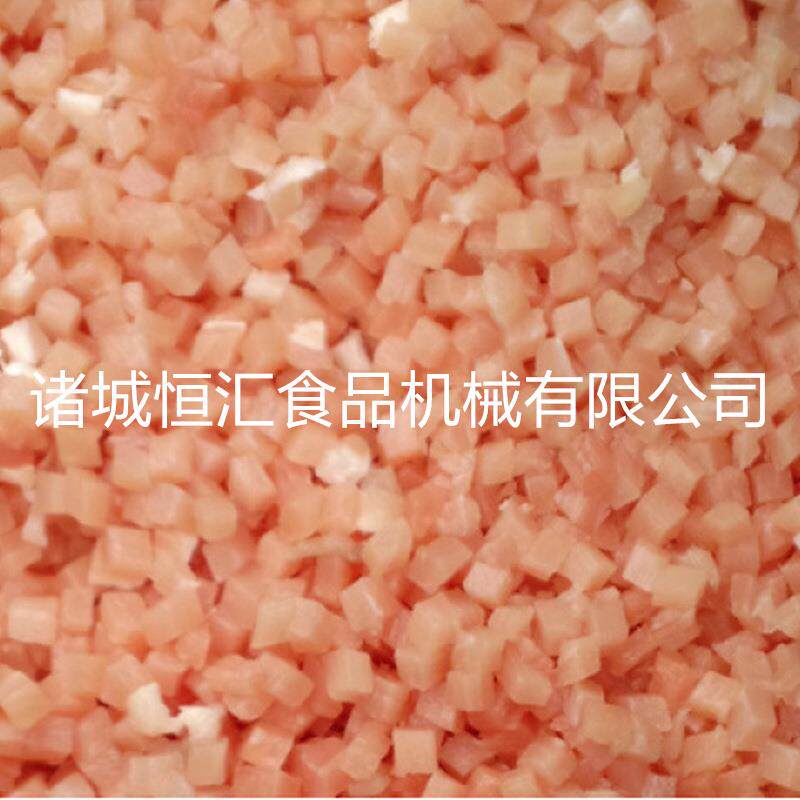 厂家自营大型三维立式冻肉切丁机 全自动鸡胸肉切丁机 猪肉切丝机