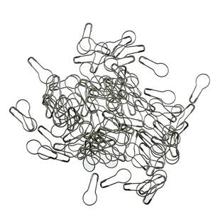 手工diy小配件编织金属葫芦安全小扣针100枚吊牌别针AC006