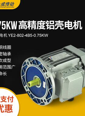 YE2-802-4B5-0.75W赛孚特新菱山川微型铝壳三相异步电动电机