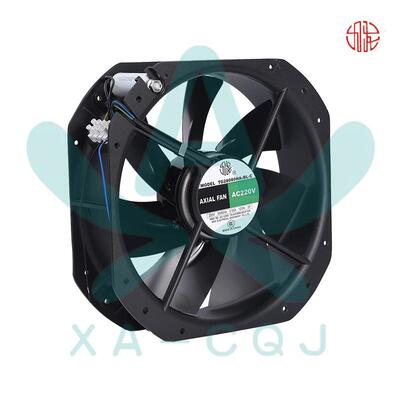 宁波九龙TG28080HA2BL-C 220V方形 全金属 耐高温 大风量轴流风机