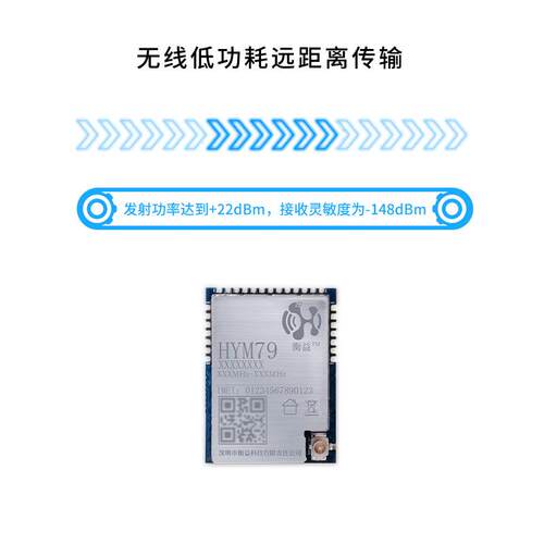 LoRaWAN模组低功耗远距离通讯470MHz/868MHz/915MHz可选AT指令集